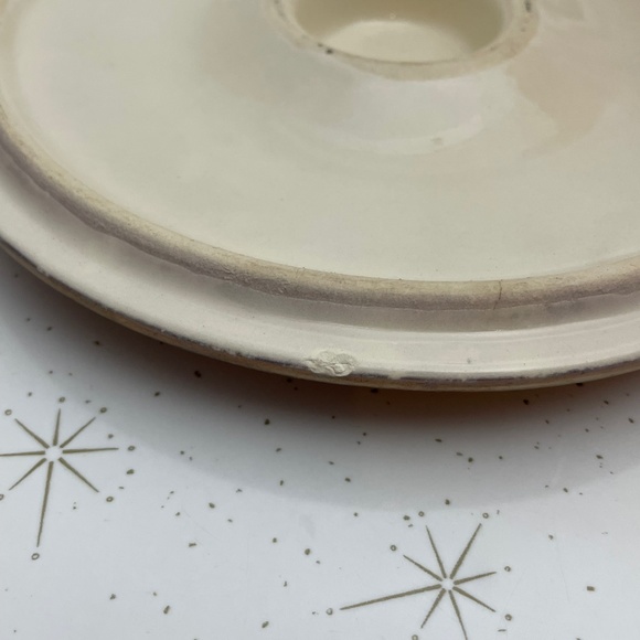 vintage Batter bowl with lid, Shawnee pottery bowl, Kenwood line - Picture 11 of 13